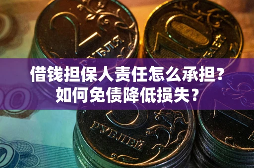 济南借钱担保人责任怎么承担？如何免债降低损失？