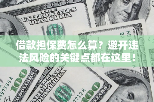 济南借款担保费怎么算？避开违法风险的关键点都在这里！