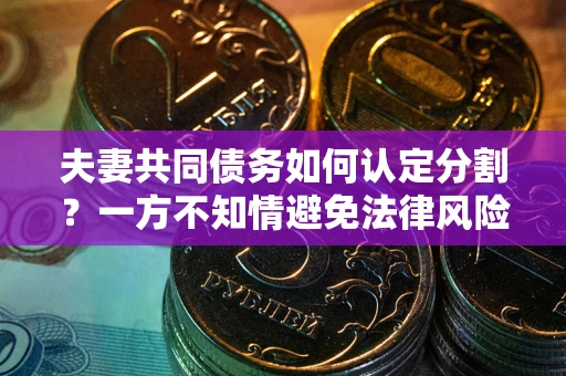 济南夫妻共同债务如何认定分割？一方不知情避免法律风险必看！